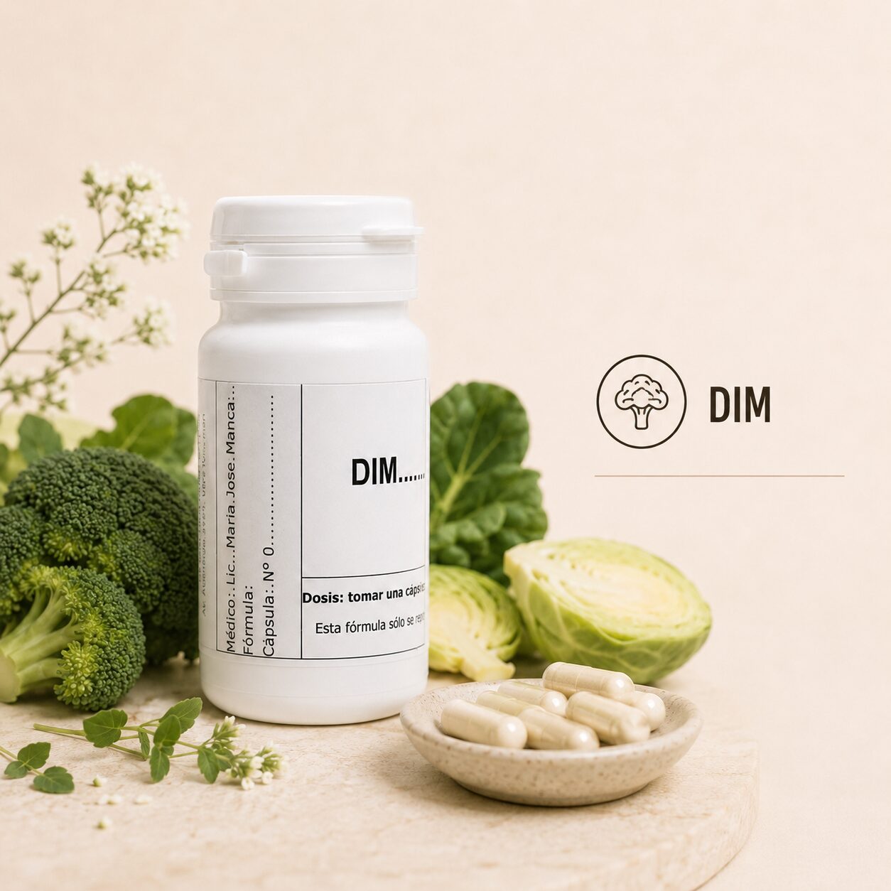 DIM 500 mg x 30 cápsulas - imagen 2