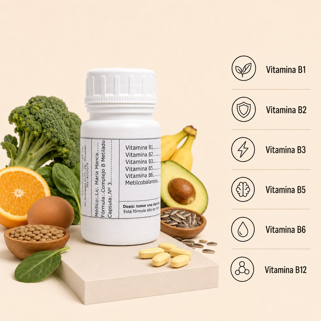 Complejo B Metilado – Alta Biodisponibilidad - imagen 2