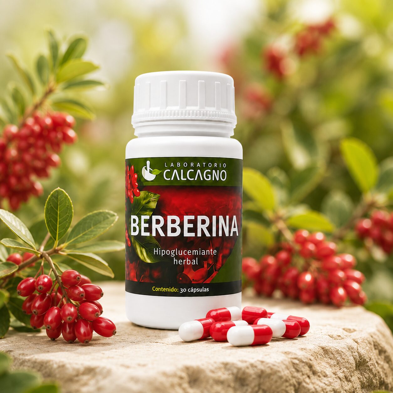 Berberina x 500mg x 30 cápsulas - imagen 3