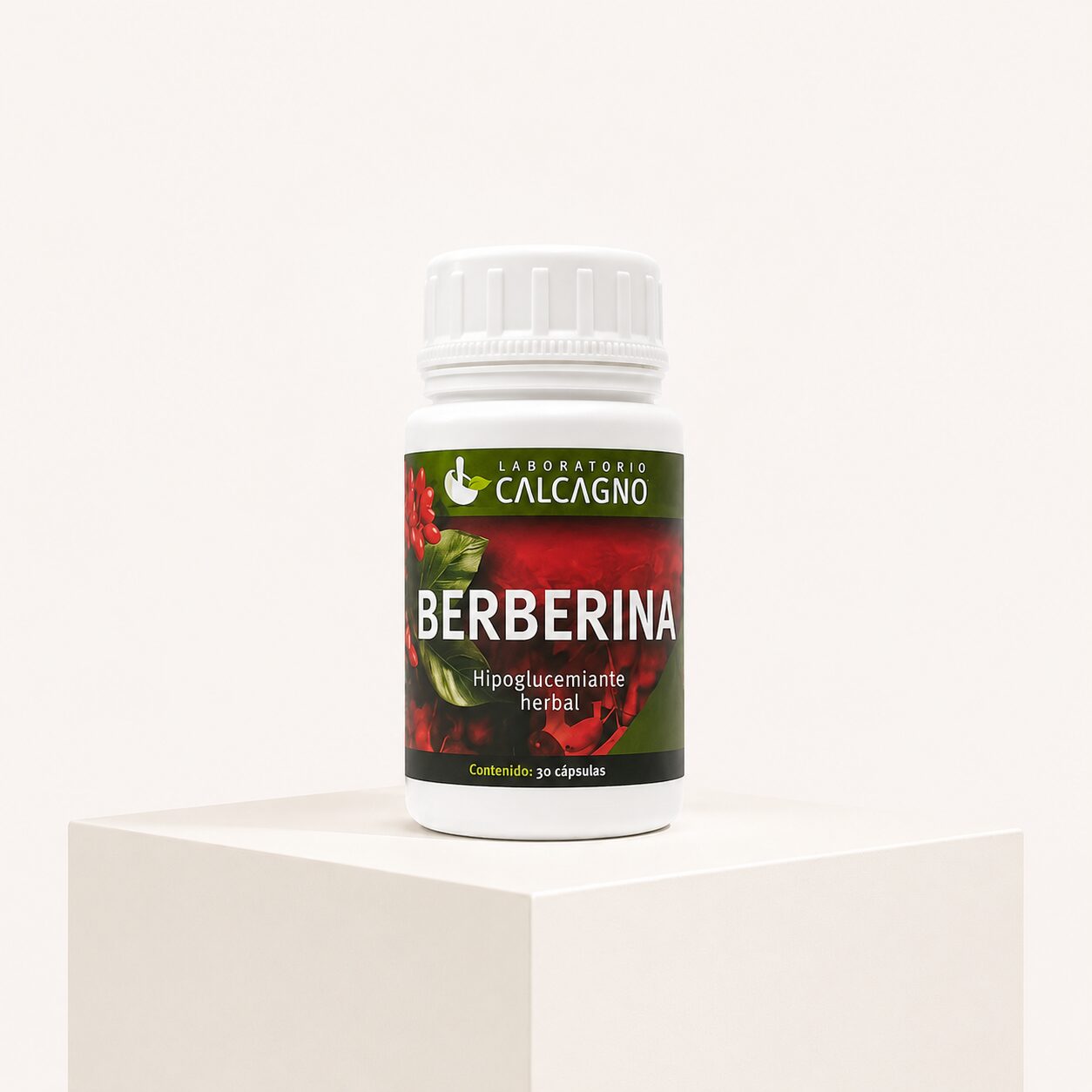 Berberina x 500mg x 30 cápsulas