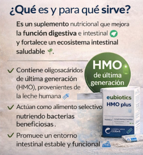 Eubiotics HMO Plus – 14 sobres - imagen 2