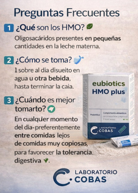 Eubiotics HMO Plus – 14 sobres - imagen 3