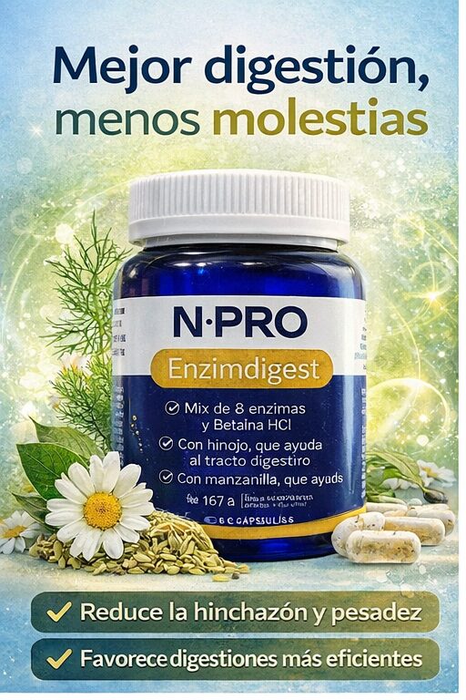 NPRO EnzimDigest – 60 cápsulas