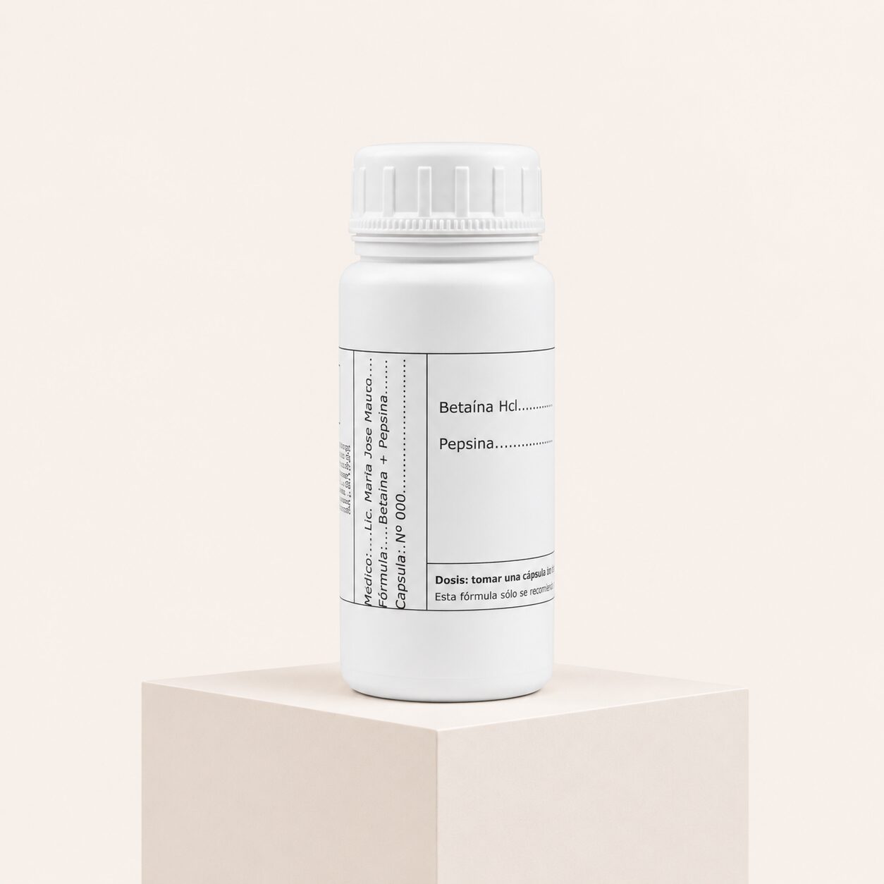 Betaina + Pepsina x60 capsúlas