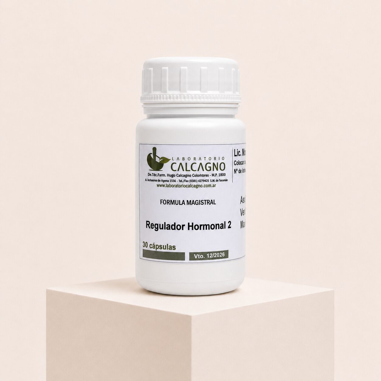 Regulador hormonal 2 x 30 cápsulas