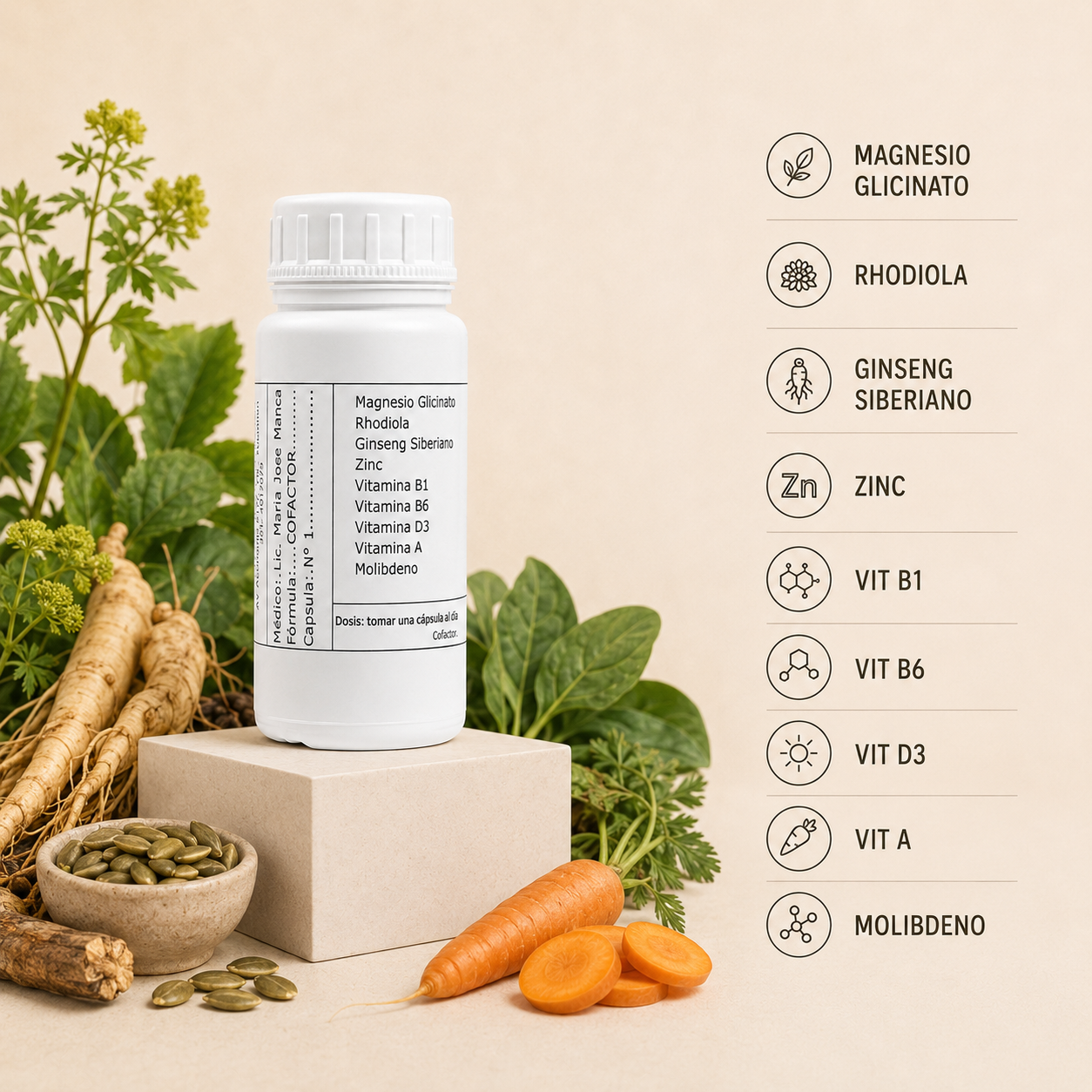 Digestivo Cofactor + x 60 cápsulas - imagen 2