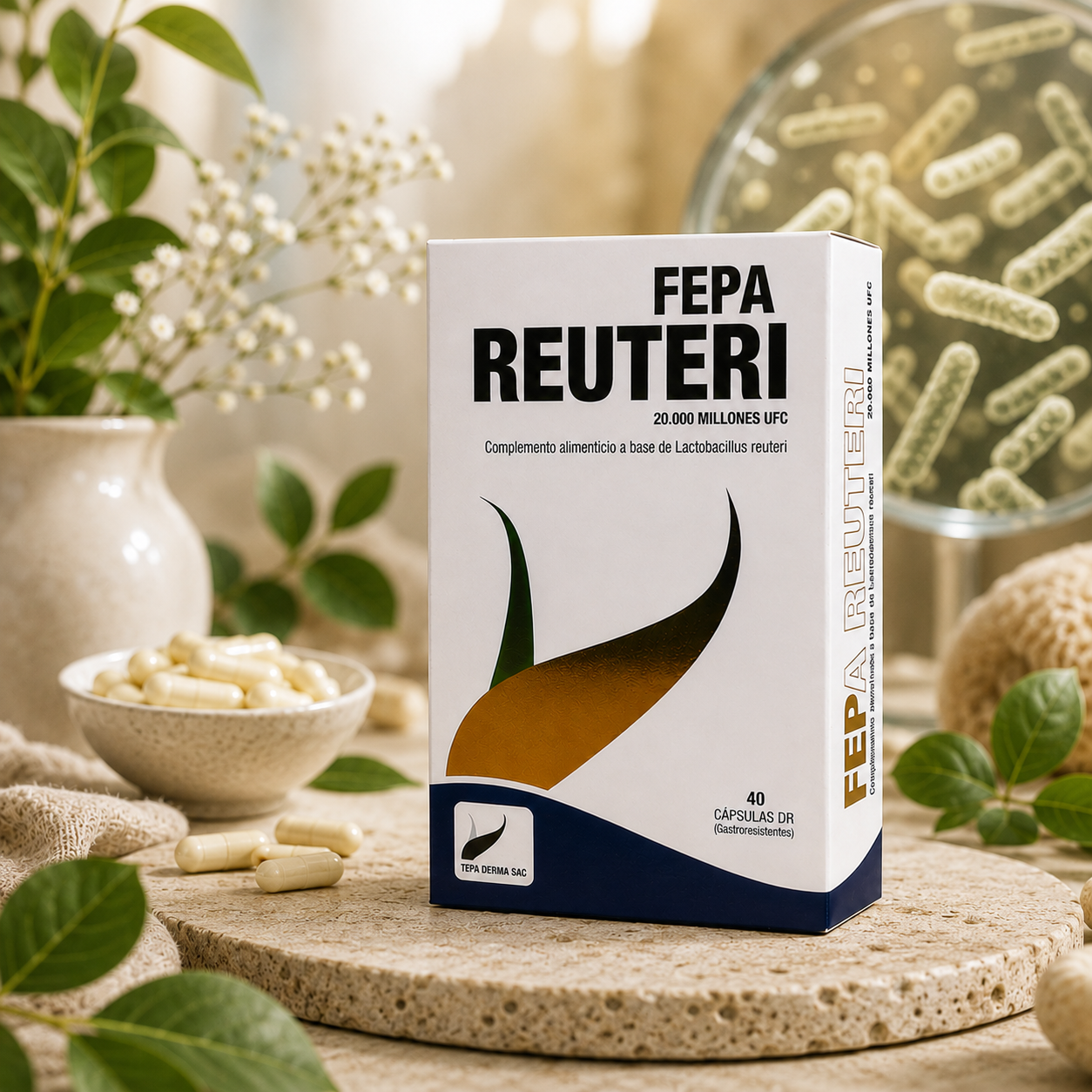 Fepa Reuteri – 40 cápsulas - imagen 3
