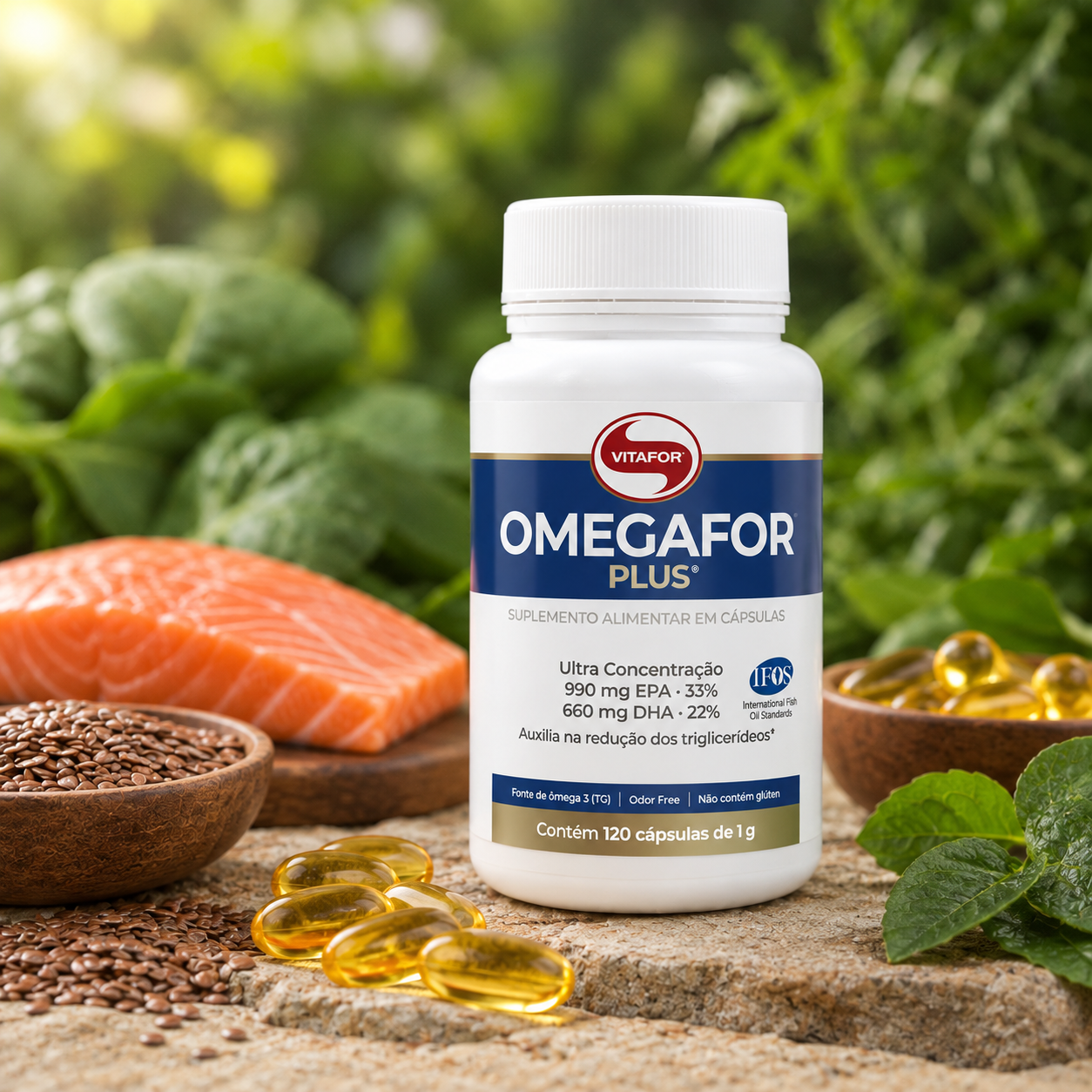 OMEGAFOR PLUS – OMEGA 3 | 120 CÁPSULAS - imagen 2
