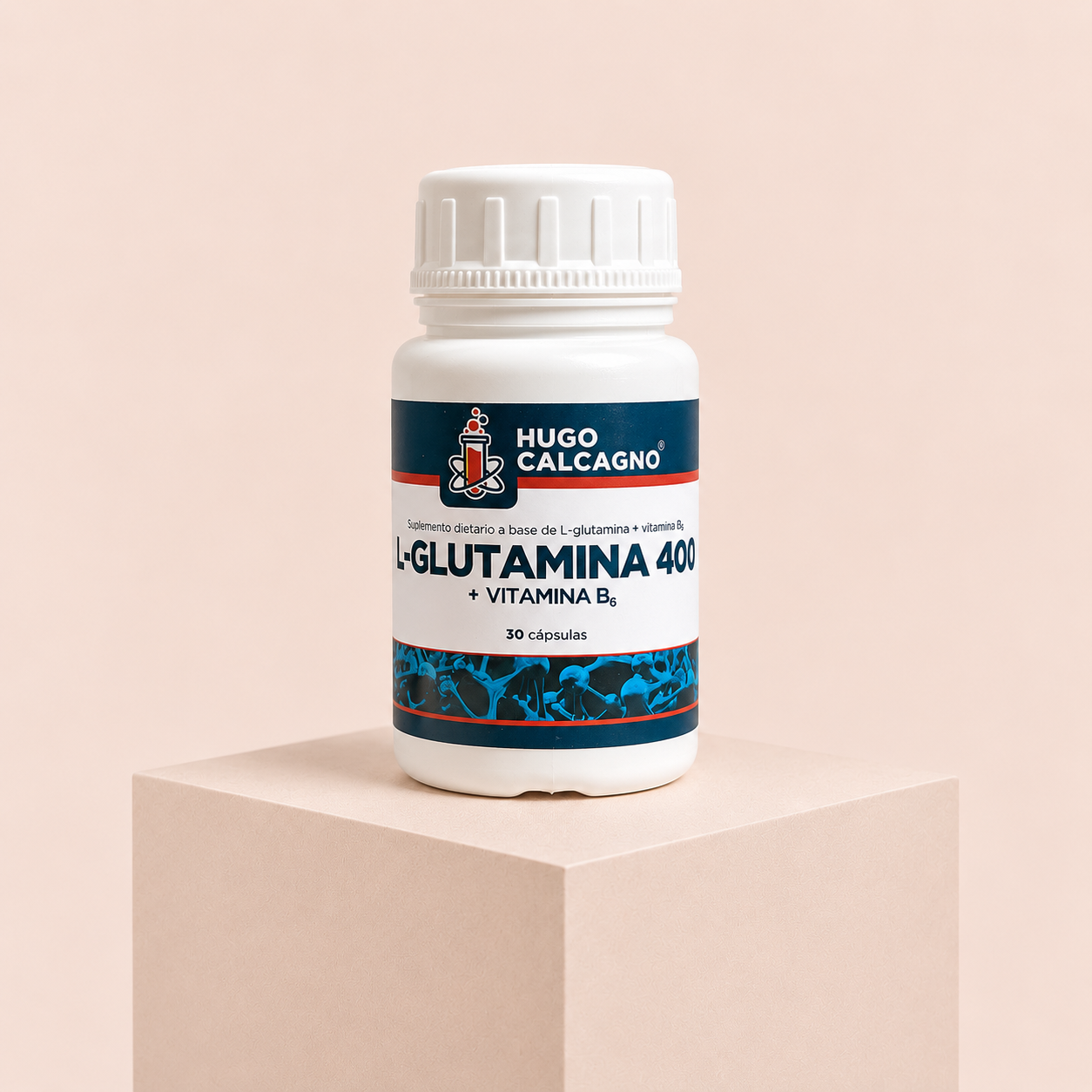 L-GLUTAMINA 400 mg + VITAMINA B6 x30 CAP