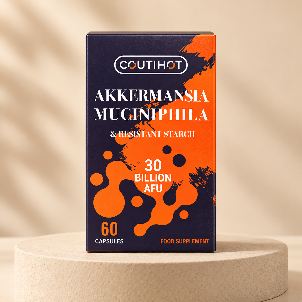 Akkermansia Muciniphila + Resistant Starch – 30 Billion AFU