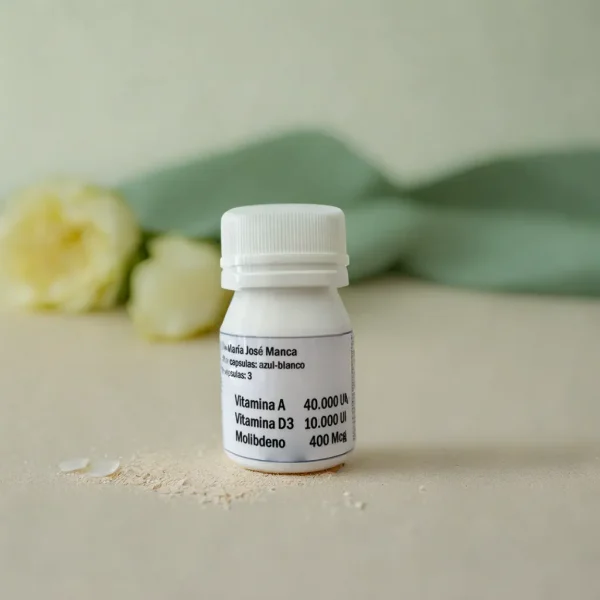 Vitamina A, Vitamina D3 y Molibdeno