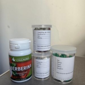 ANTIBIOTICOS HERBALES: HERBAL 1, HERBAL 2, HERBAL 3 + BARBERINA