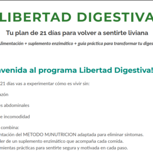 Pack Libertad Digestiva – 21 días de alivio y transformación
