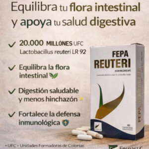 Fepa Reuteri – 40 cápsulas