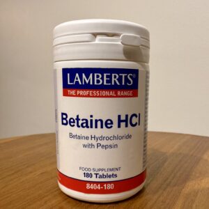 Betaina Clorhidrato con Pepsina