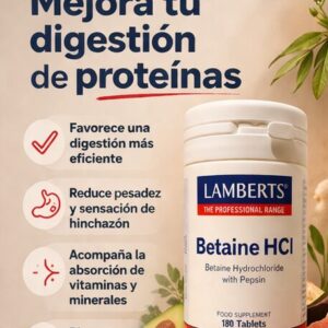 Betaina Clorhidrato con Pepsina