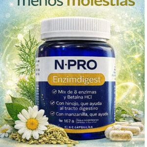 NPRO EnzimDigest – 60 cápsulas