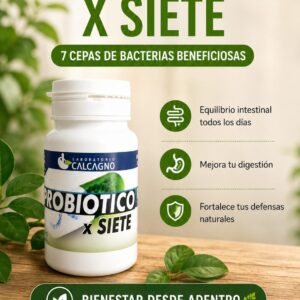 Probiótico 7 cepas x 30 capsúlas